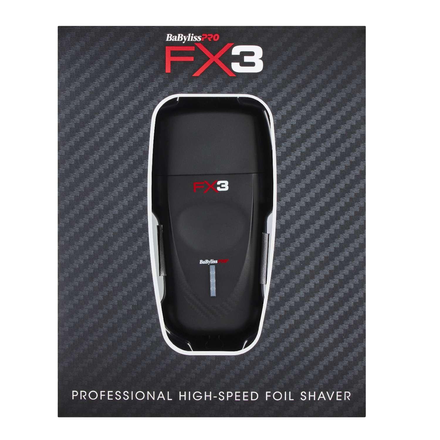Babyliss Fx3 Professional High-Torque Shaver Black by BaByliss