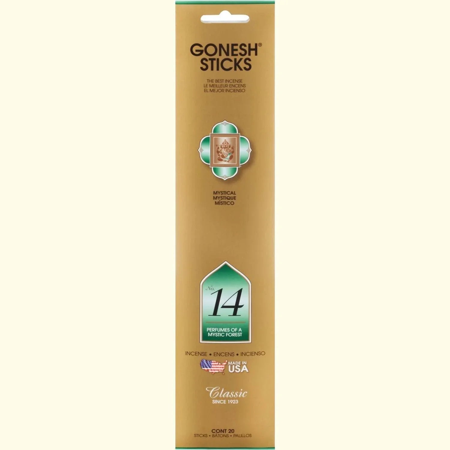 Gonesh Stick Classic 14 Mystic Forest 20 Piece by Gonesh