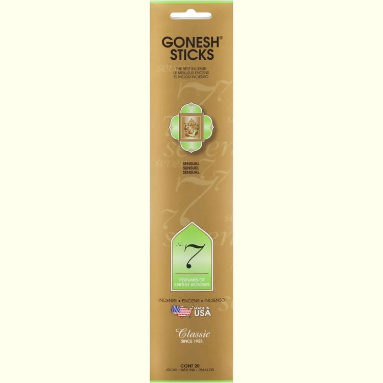 Gonesh Stick Classic 7 Earthly Wonders 20 Piece by Gonesh