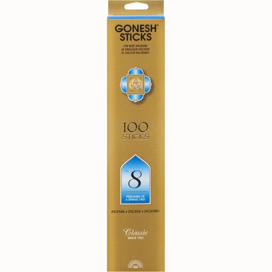 Gonesh Stick Classic 8 Spring Mist 100 Pc by Gonesh