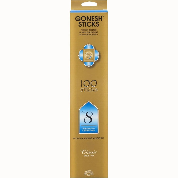 Gonesh Stick Classic 8 Spring Mist 100 Pc by Gonesh