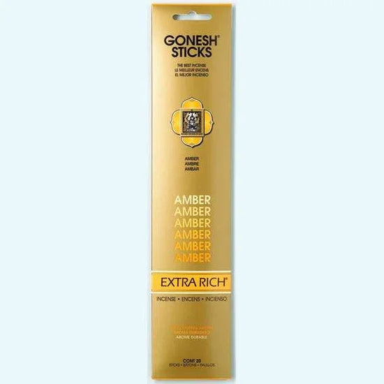 Gonesh Stick Extra Rich Amber 20 Piece by Gonesh