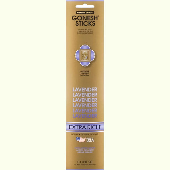 Gonesh Stick Extra Rich Lavender 20 Piece by Gonesh