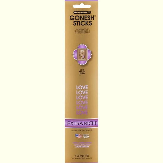 Gonesh Stick Extra Rich Love 20 Piece by Gonesh