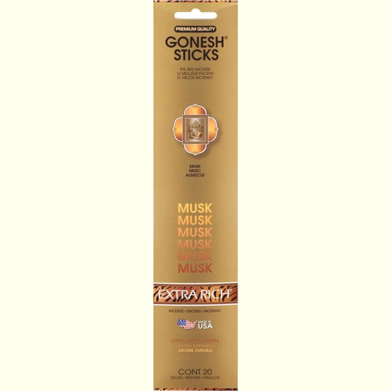 Gonesh Stick Extra Rich Musk 20 Piece by Gonesh