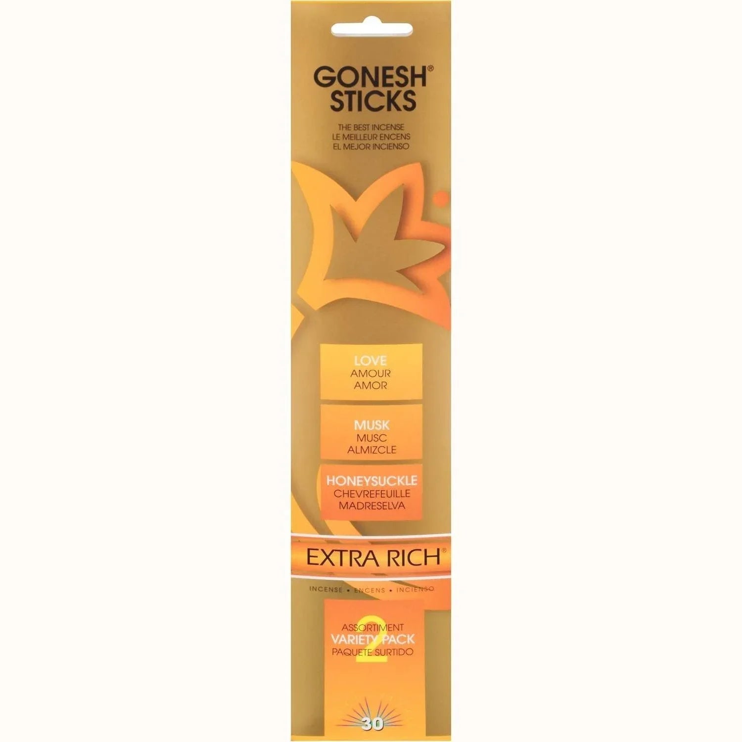 Gonesh Stick Extra Rich Variety 2 20 Piece by Gonesh