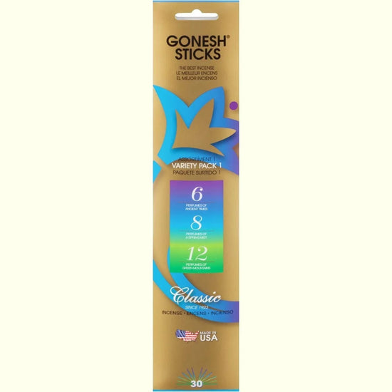 Gonesh Sticks Classic Variety 1 30 Piece by Gonesh