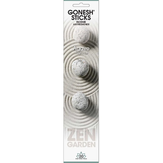 Gonesh Sticks Zen Garden Incense Agave 20 Piece by Gonesh