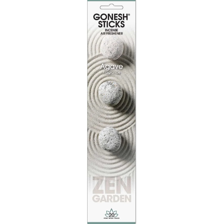 Gonesh Sticks Zen Garden Incense Agave 20 Piece by Gonesh