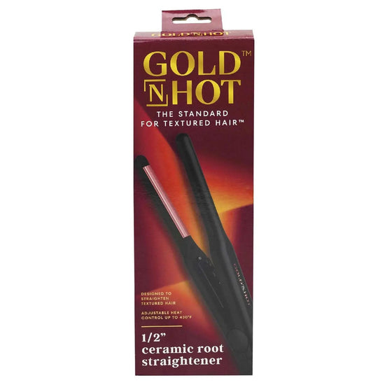 Gold N Hot One Half Inch Ceramic Rose Gold Flat Iron Pro