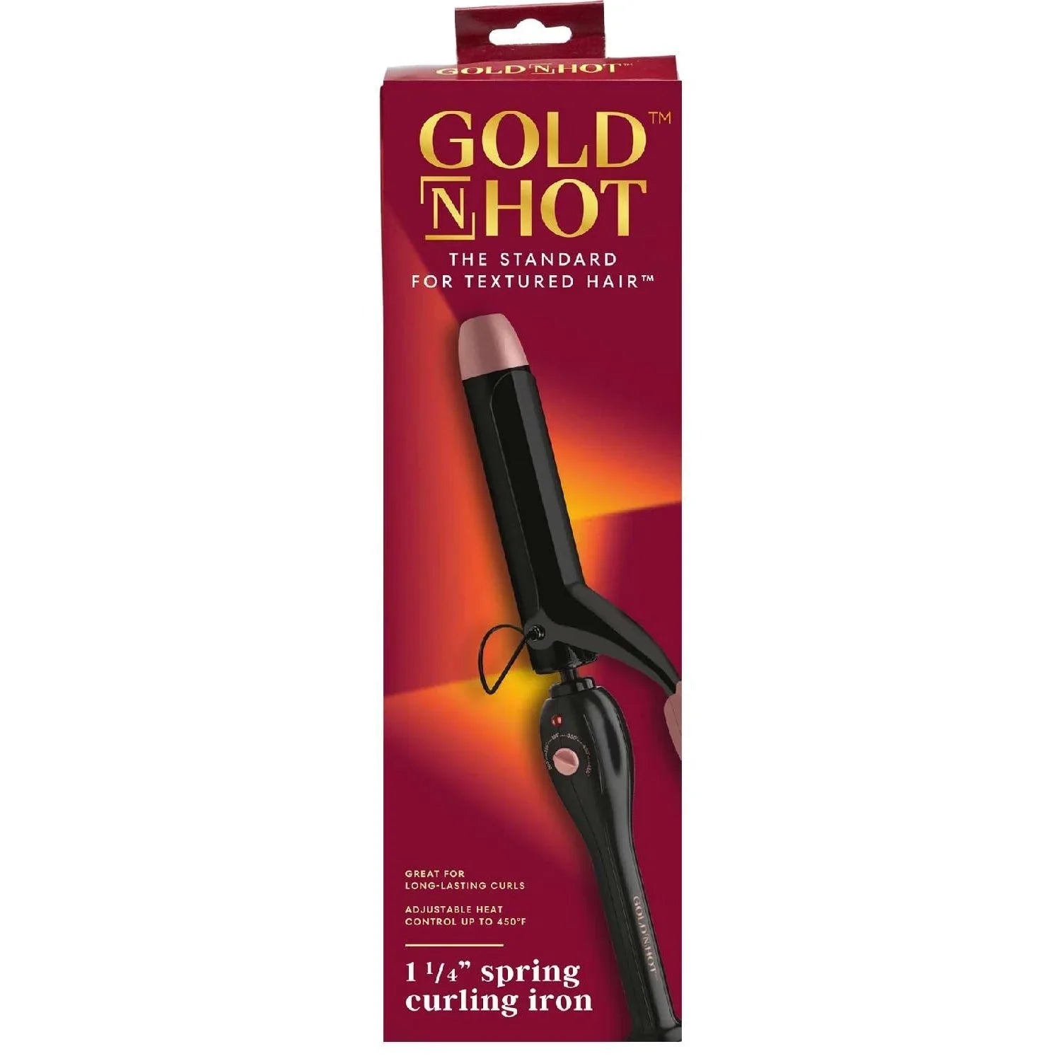 Gold N Hot Spring Iron Rose Gold 1 1/4 Inch by Gold N Hot