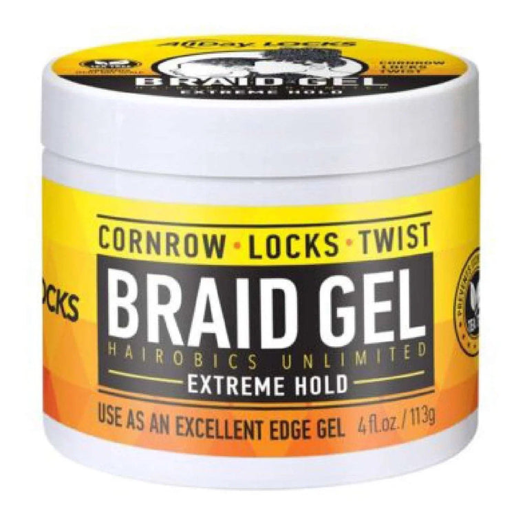 All Day Locksbraid Gel Hairobics 4 Oz by All Day