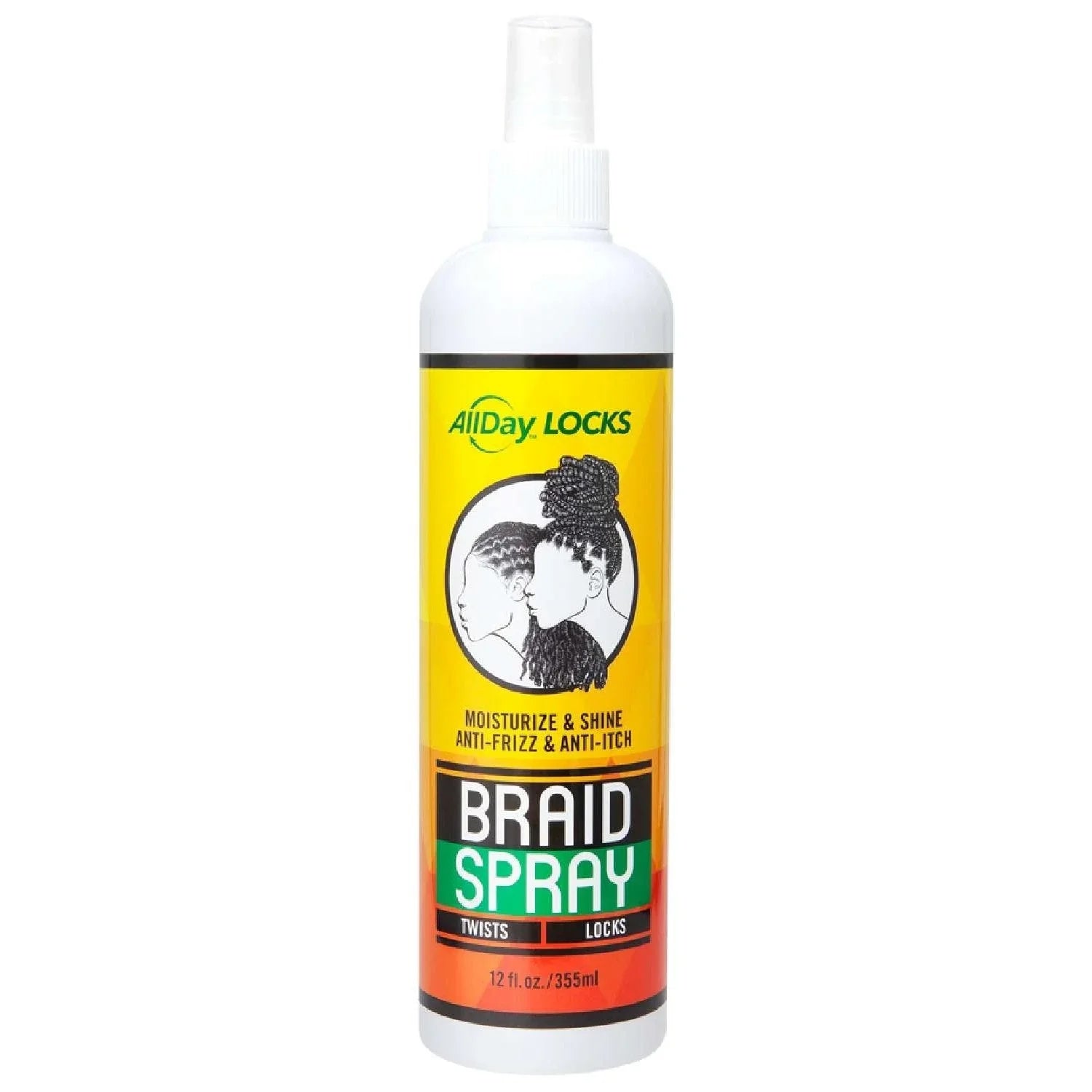 All Day Locks Braid Spray 12 Oz by All Day
