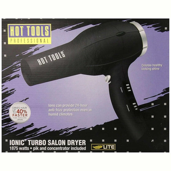 Hot Tools Ionic Anti-Static Professional Dryer Black 1875W by Hot Tools