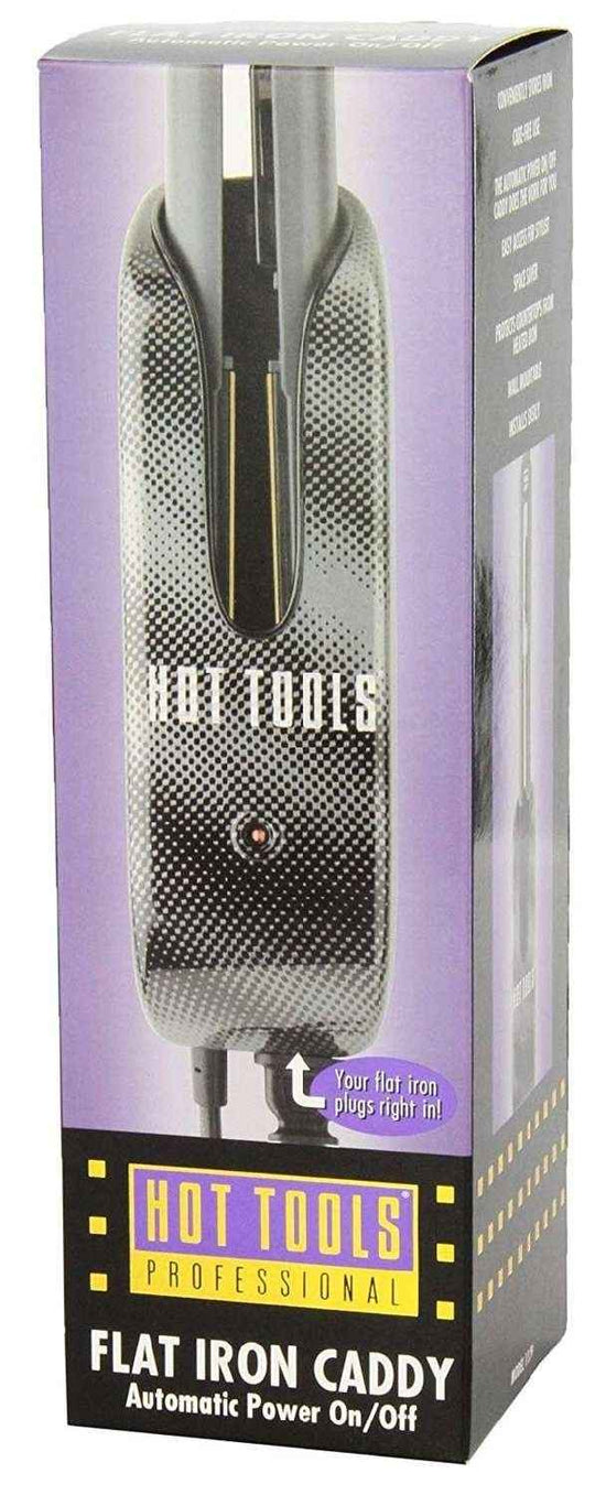 HOT TOOLS flat iron caddy box with automatic power on/off