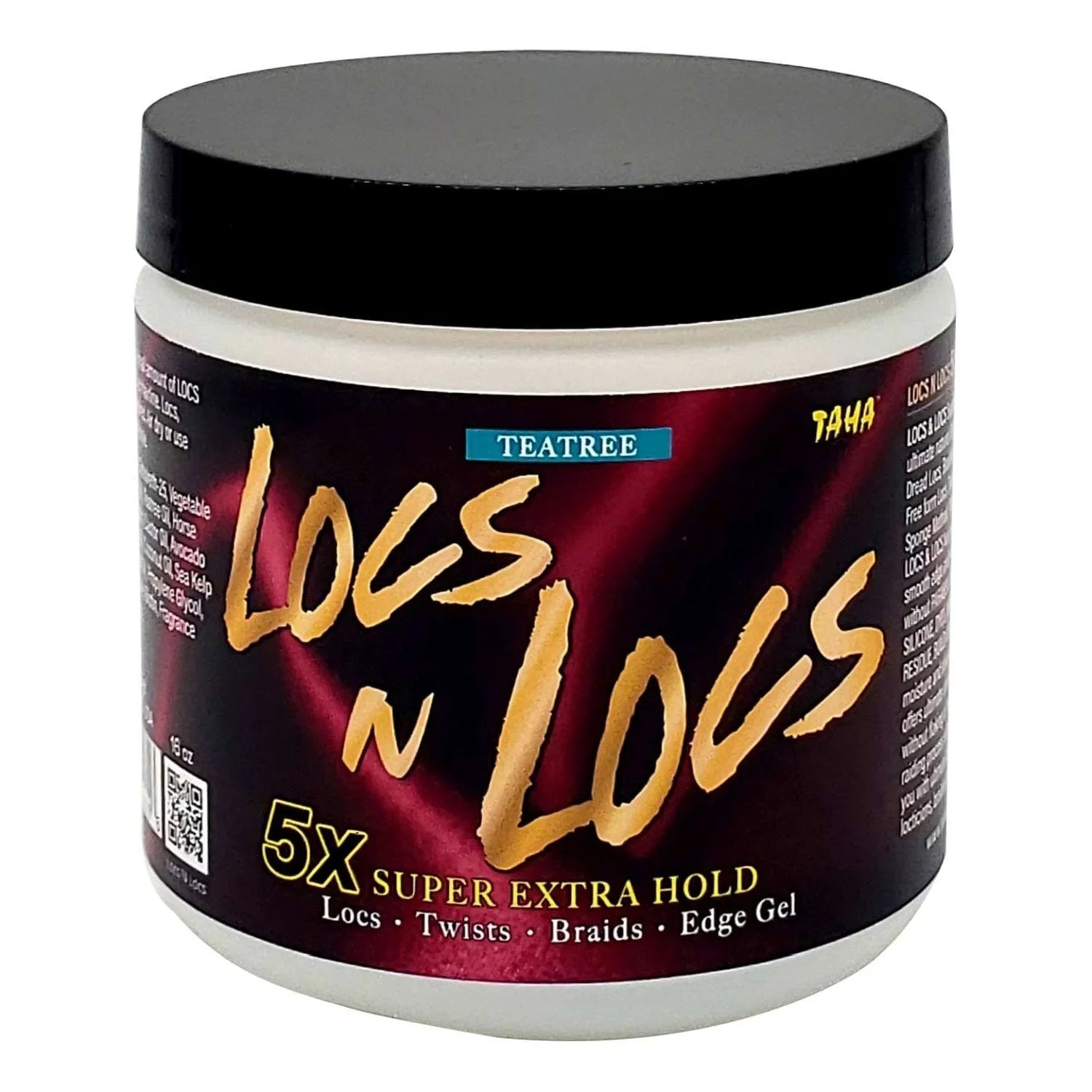 Taha Locs N Locs Tea Tree 16 Oz by Taha