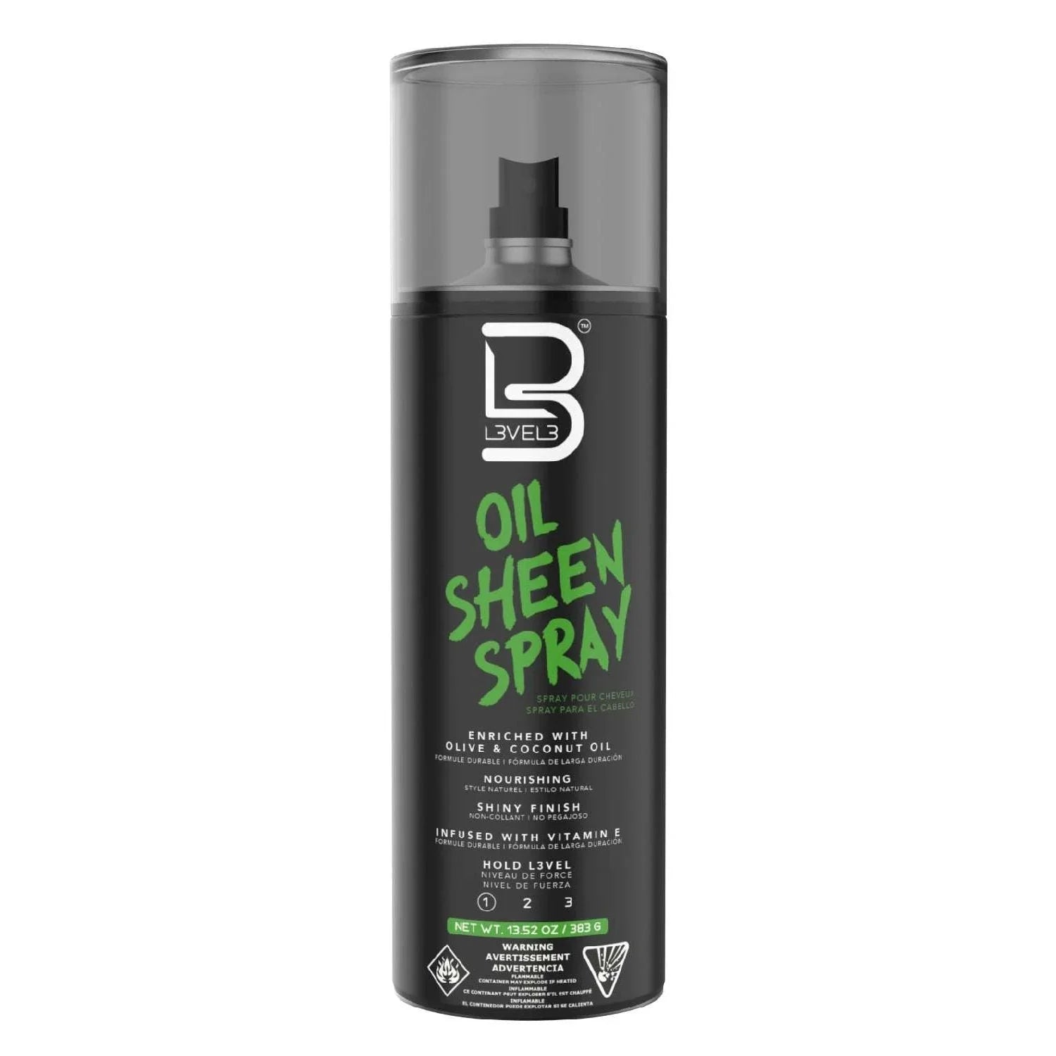 L3Vel3 Oil Sheen Spray 13.51 Oz by L3VEL 3