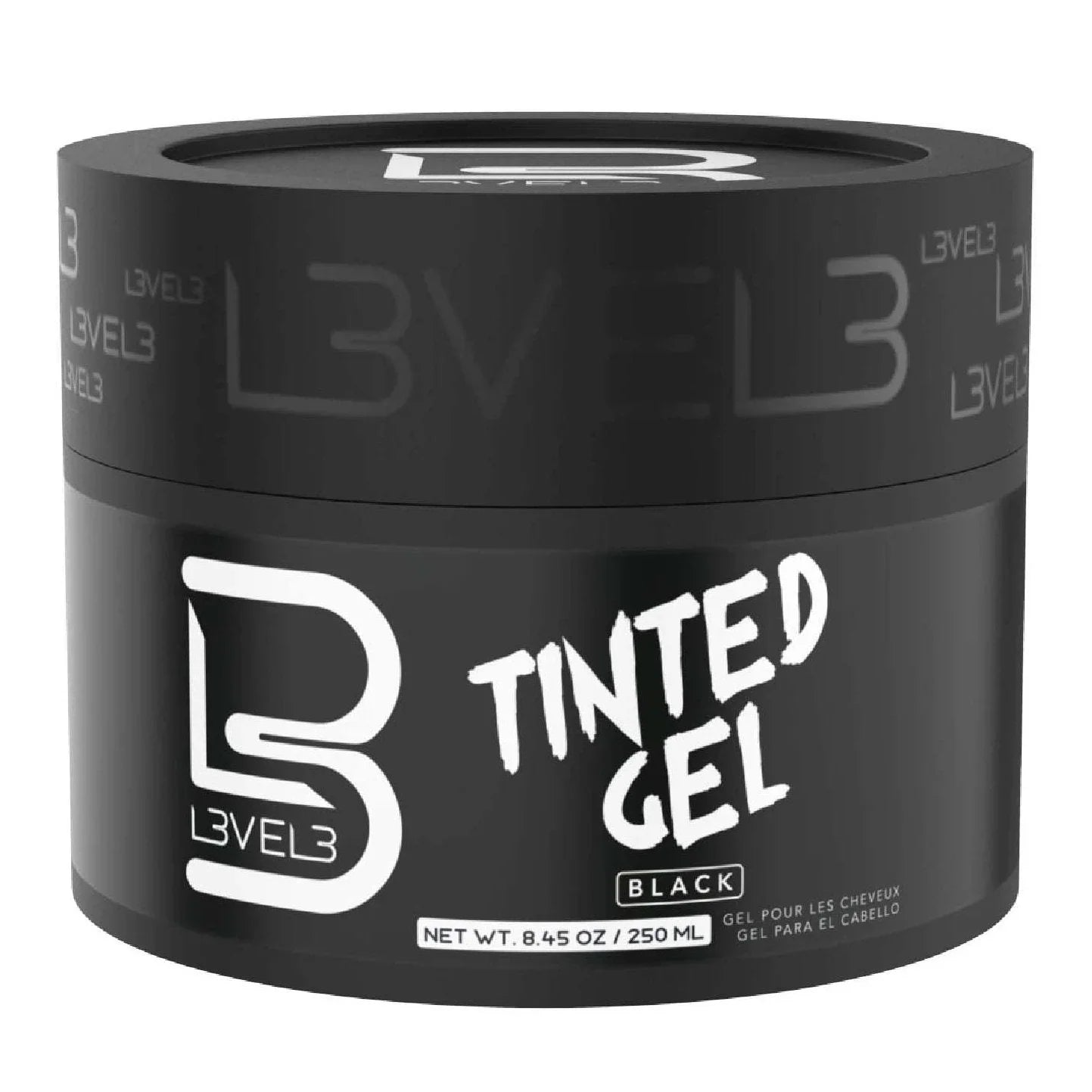 L3Vel3 Tinted Gel Black 8.45 Oz by L3VEL 3