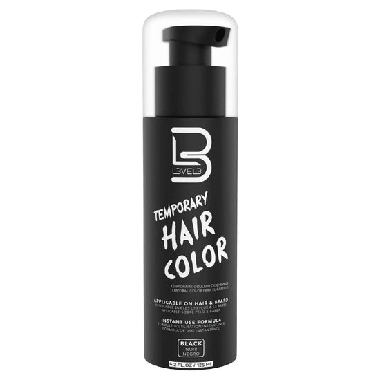 L3Vel3 Temporary Beard Color Black 4.2 Oz by L3VEL 3