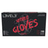L3Vel3 Nitrile Gloves Red-Ish X-Large 100 Piece by L3VEL 3