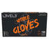 L3Vel3 Nitrile Gloves Orange Small 100 Piece by L3VEL 3