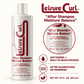 White Leisure Curl after-shampoo treatment bottle, moisture balance label, 16 fl oz