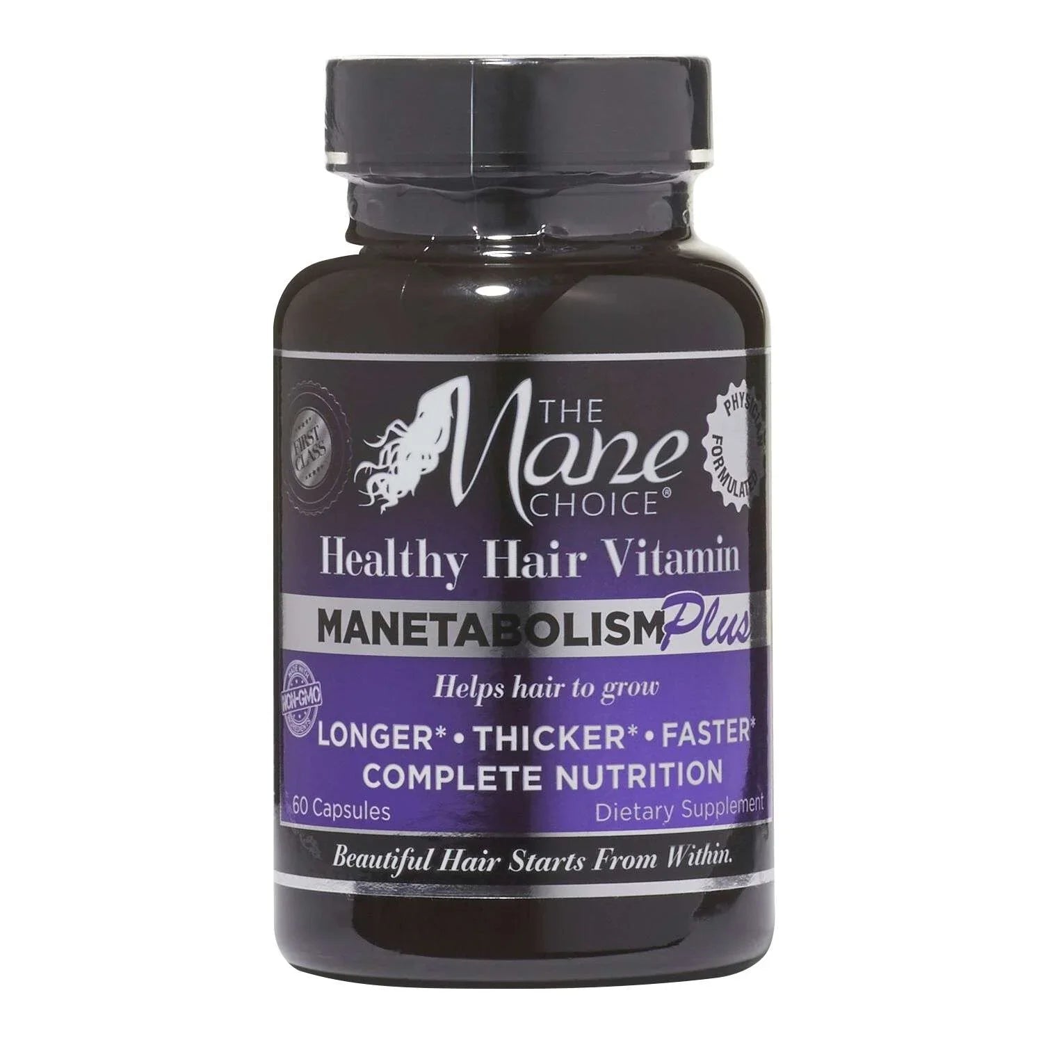 The Mane Choice Manetabolism Plus Vitamins - For Hair Growth 60 Ct by The Mane Choice
