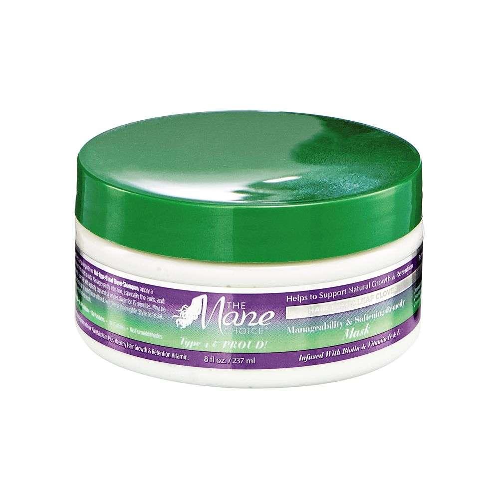 The Mane Choice Hair Type 4 Leaf Clover Manageability Softening Remedy Mask 8 Oz by The Mane Choice
