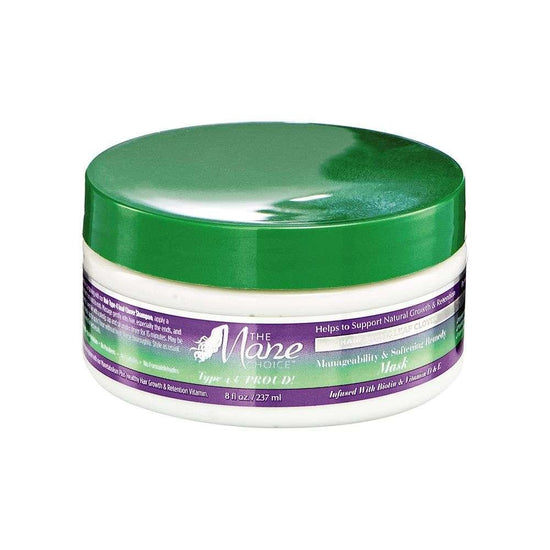 The Mane Choice Hair Type 4 Leaf Clover Manageability Softening Remedy Mask 8 Oz by The Mane Choice