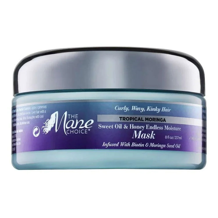 The Mane Choice Tropical Moringa Sweet Oils Honey Endless Moisture Mask 8 Oz by The Mane Choice