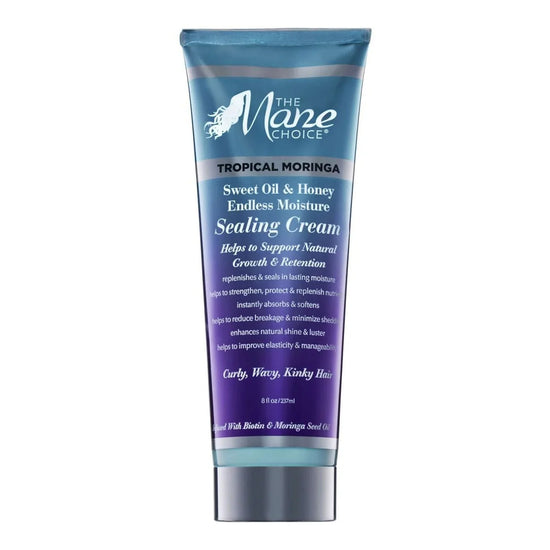 The Mane Choice Tropical Moringa Sweet Oils Honey Endless Moisture Sealing Cream 8 Oz by The Mane Choice