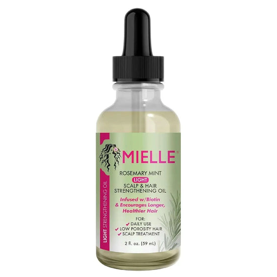 Mielle Rosemary Mint Light Scalp And Hair Strengthening Oil