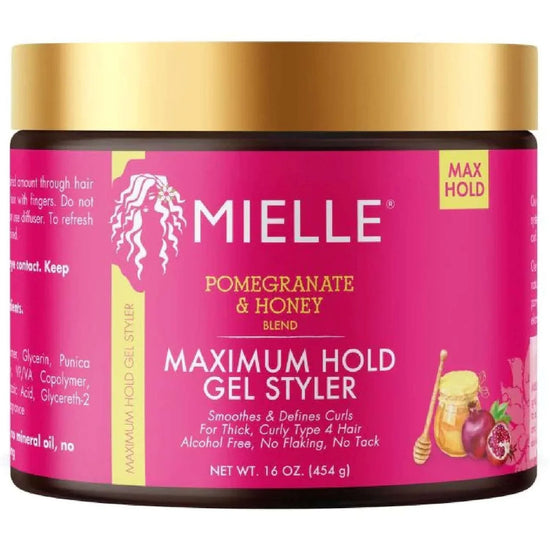 Mielle Pomegranate Honey Maximum Hold Gel Styler 16.0 Oz by Mielle
