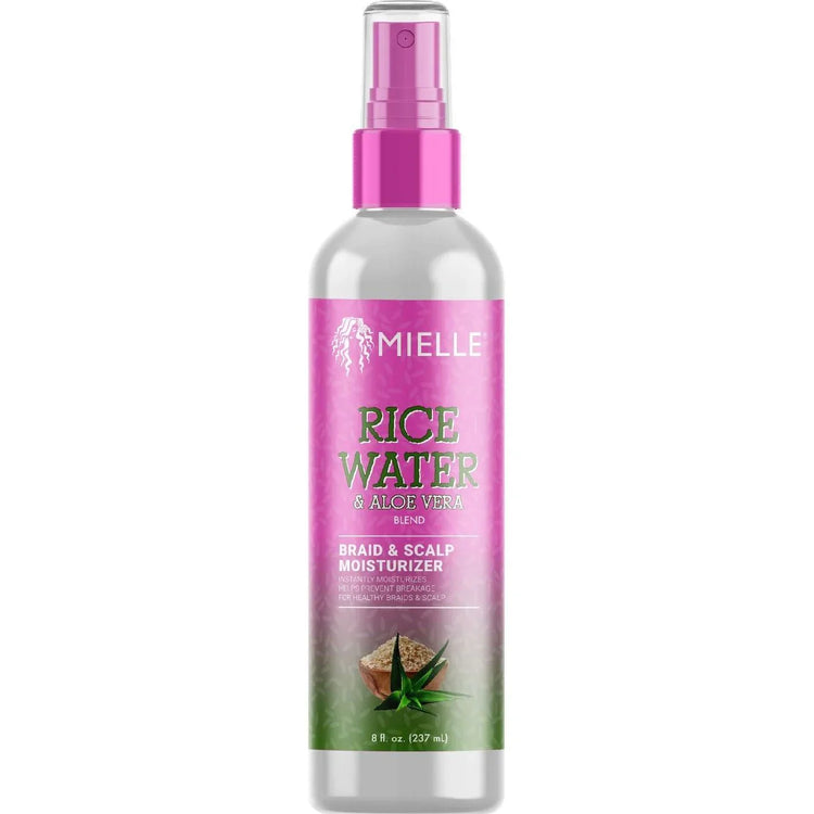 Mielle Rice Water Aloe Vera Braid Scalp Moisturizer 8.0 Fl Oz by Mielle