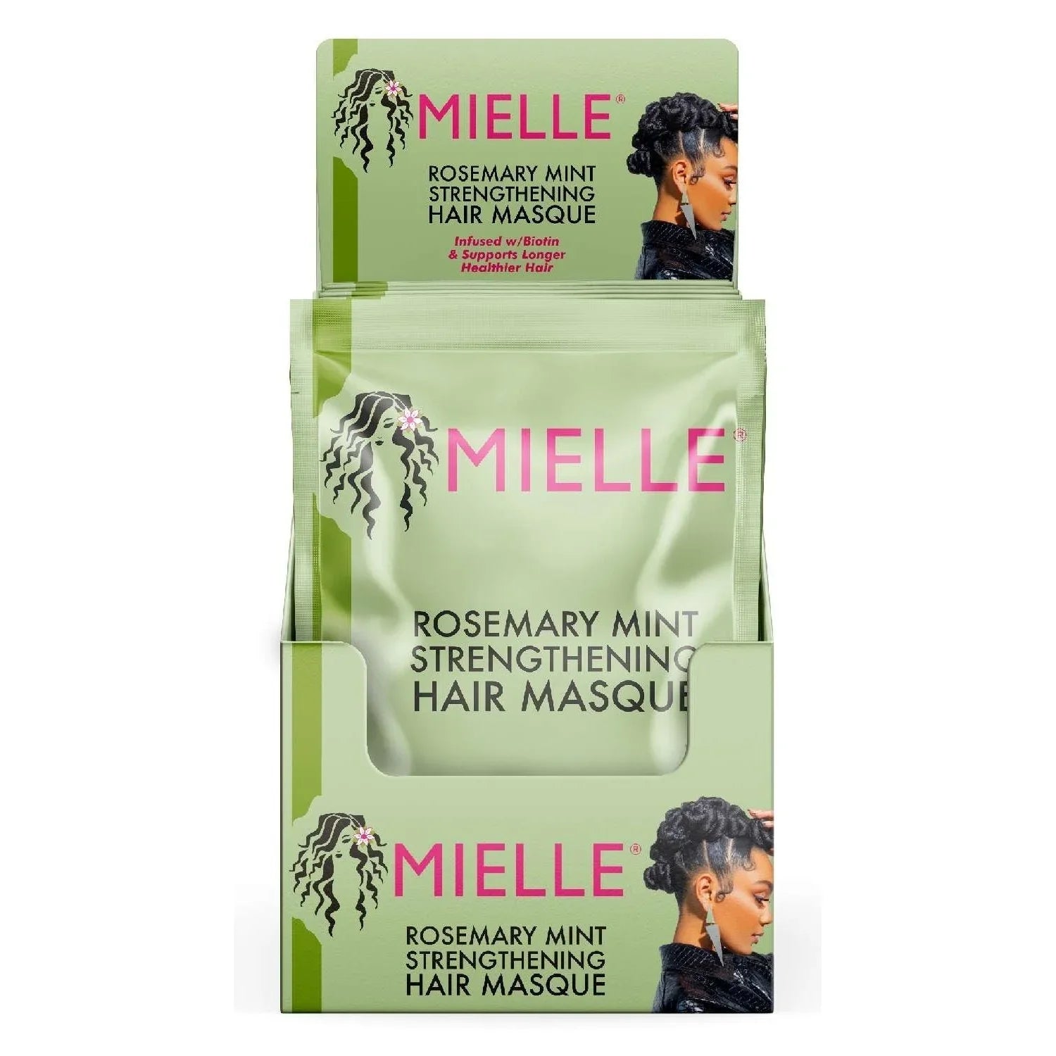 Rosemary Mint Strengthening Hair Masque 1.75 Oz by Mielle