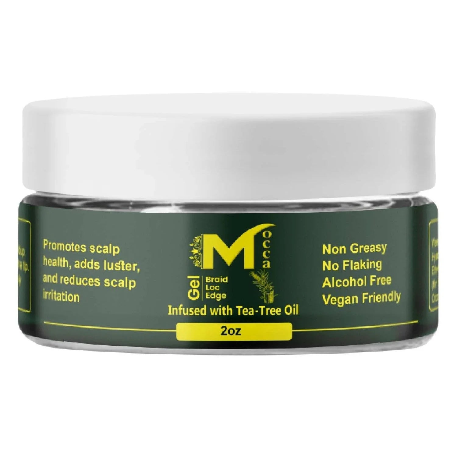 Mocca Healthy Braiding Loc And Twist Gel Tea Tree 2 Oz by MOCCA