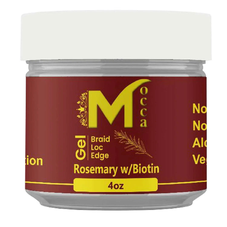 Mocca Healthy Braiding Loc And Twist Gel Rosemary 4 Oz by MOCCA