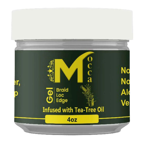 Mocca Healthy Braiding Loc And Twist Gel Tea Tree 4 Oz by MOCCA
