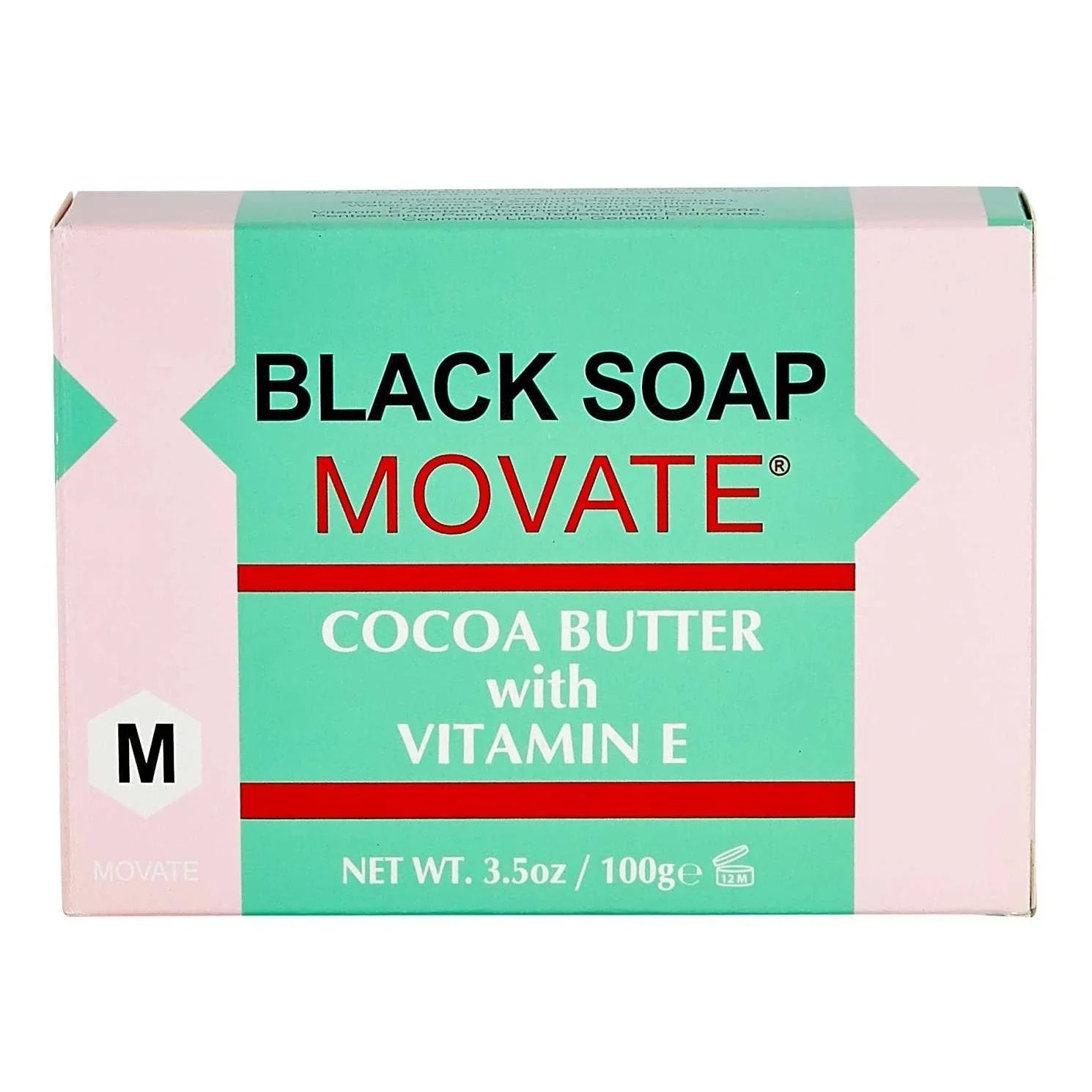 Movate Soap Black 3.5 Oz by Movate
