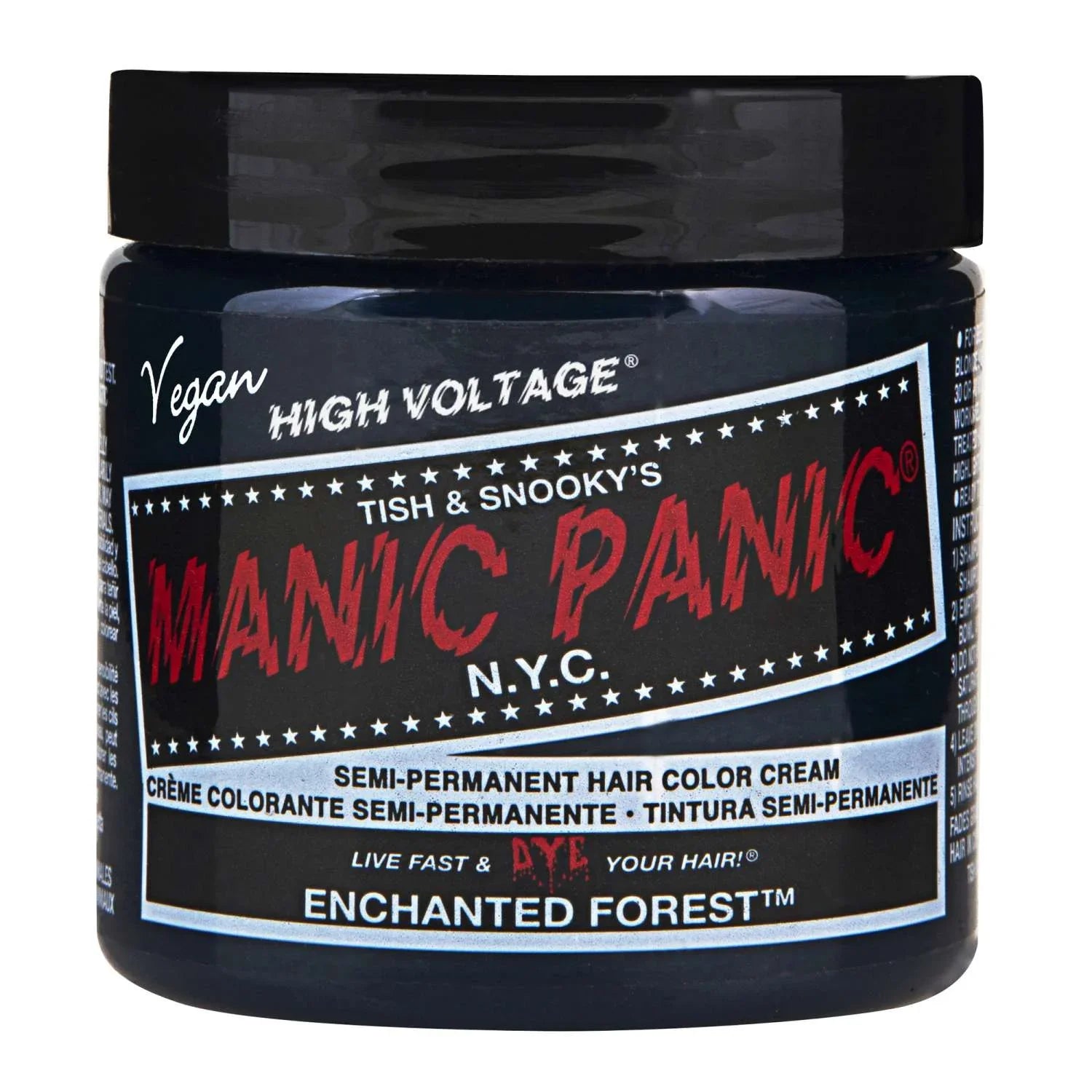 Manic Panic Semi Permanent Cream Hair Color - Enchanted Forest 4 Oz by Manic Panic