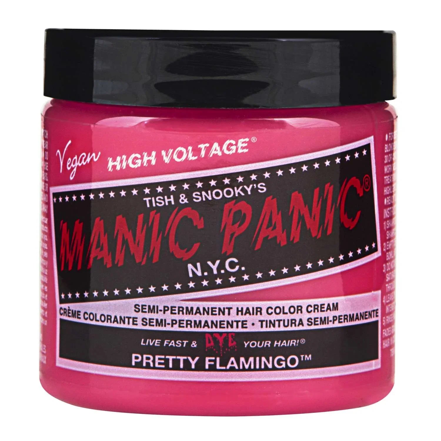 Manic Panic Semi Permanent Cream Hair Color - Pretty Flamingo 4 Oz by Manic Panic