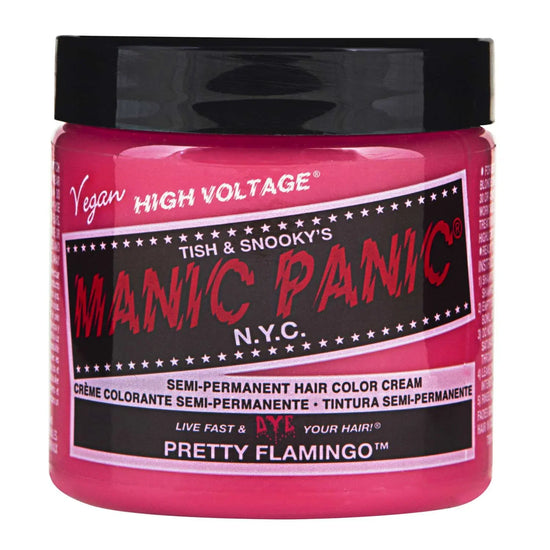 Manic Panic Semi Permanent Cream Hair Color - Pretty Flamingo 4 Oz by Manic Panic