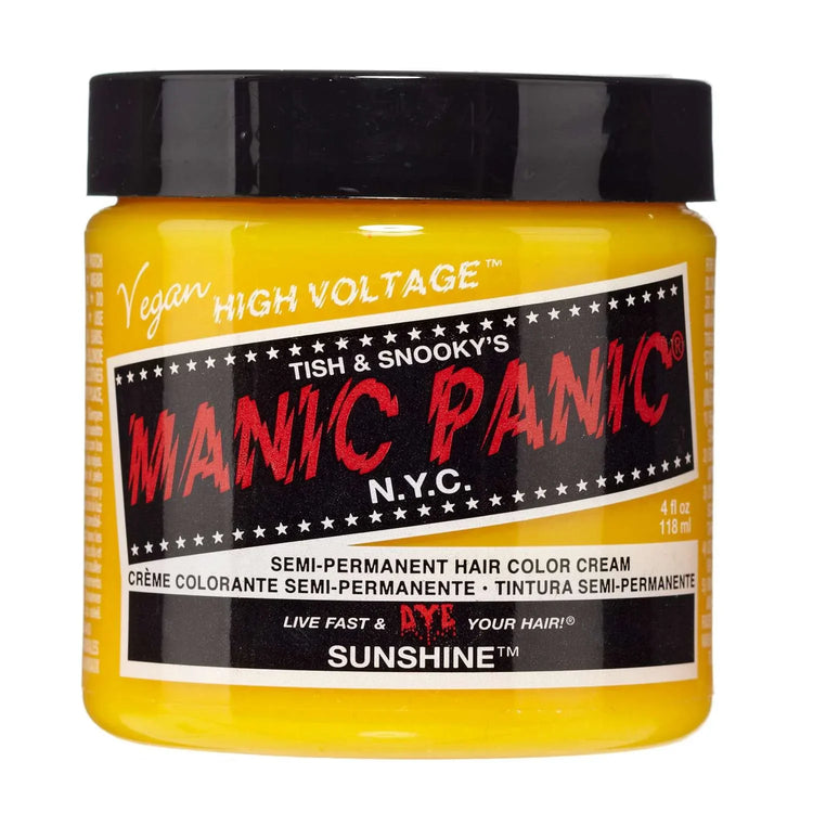 Manic Panic Semi Permanent Cream Hair Color - Sunshine 4 Oz by Manic Panic
