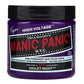 Semi-permanent hair color cream jar with black lid and Violet Night purple label