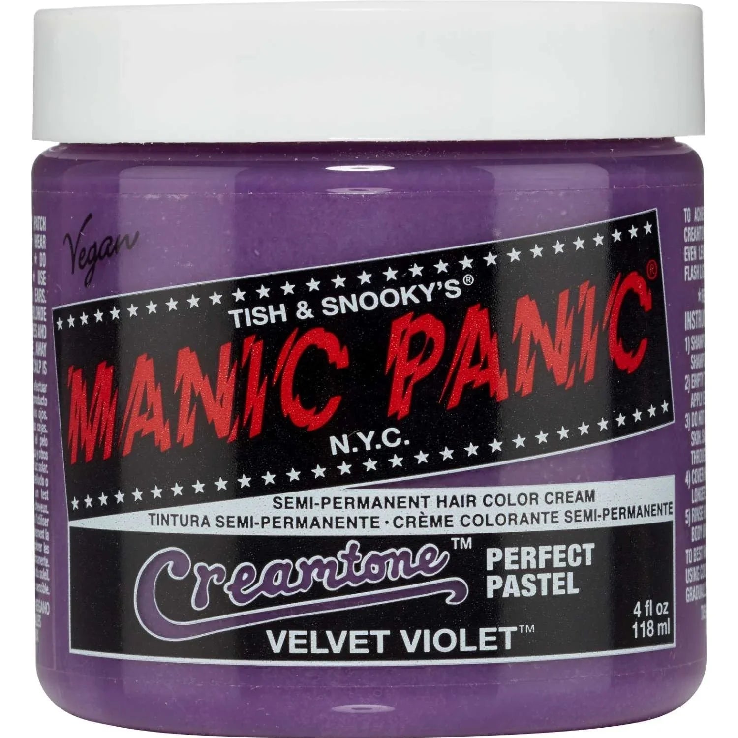 Manic Panic Creamtone - Velvet Violet 4 Oz by Manic Panic