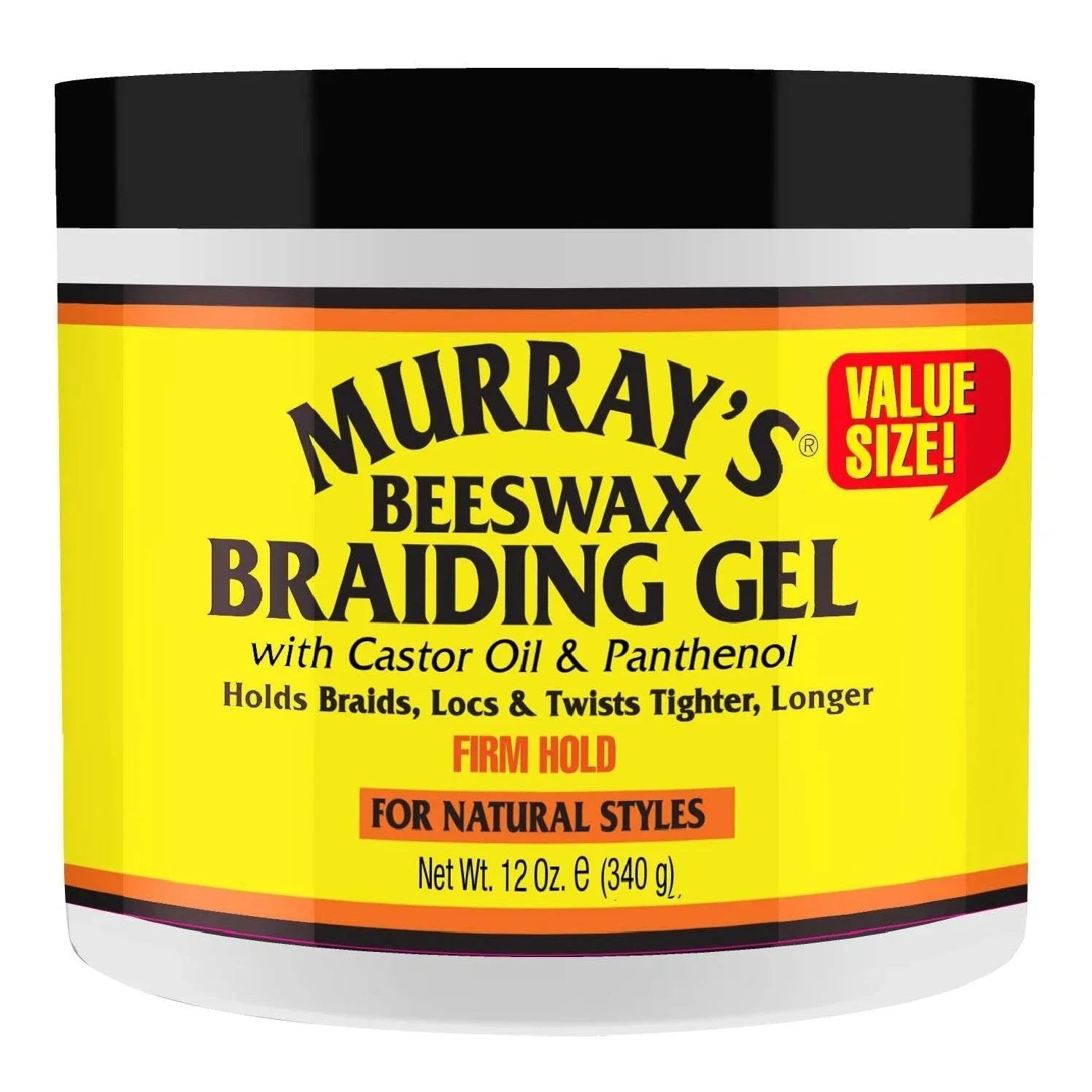 Murrays Murrays Beeswax Braiding Gel 12 Oz by Murrays