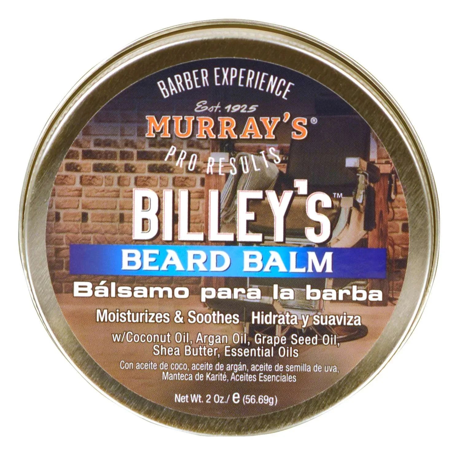 Murrays Billeys Beard Balm 2 Oz by Murrays