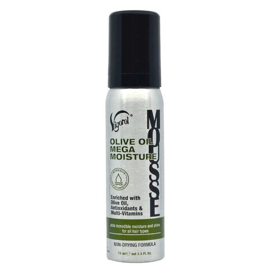 Vigorol Olive Oil Mousse Mega Moisture For Hair All Types