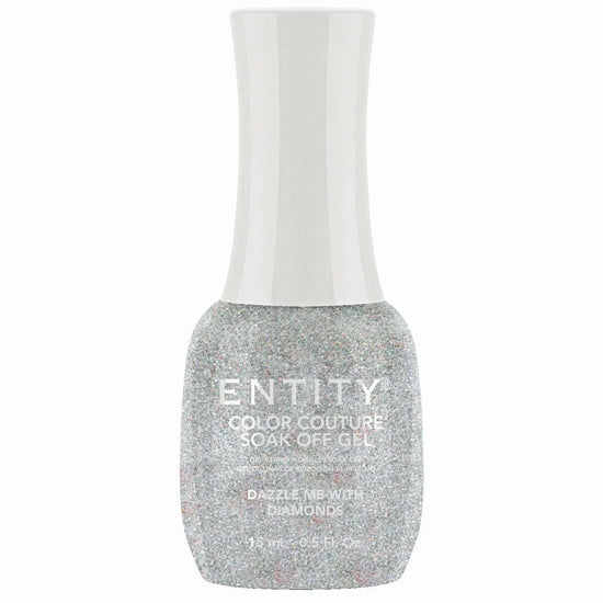 Entity Color Couture Soak Off Gel Dazzle Me With Diamonds 0.5 Fl Oz by ENTITY