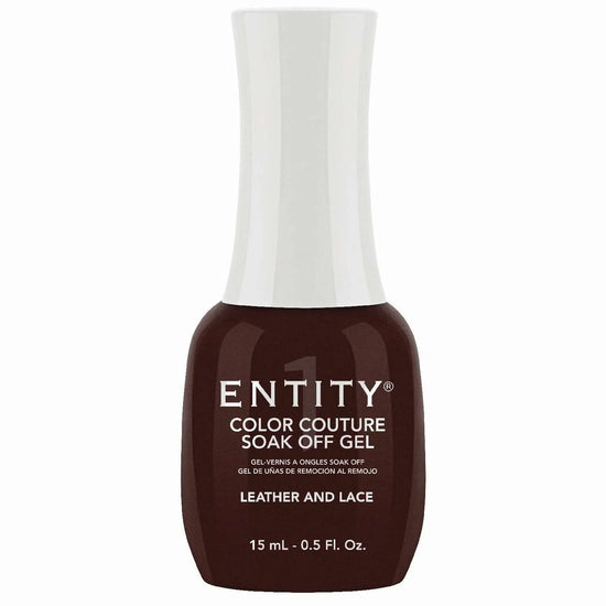 Entity Color Couture Soak Off Gel Leather And Lace 0.5 Fl Oz by ENTITY